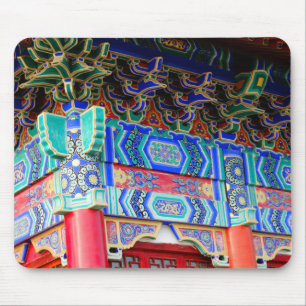 S. Kunst op het Koreaanse paleis in heldere kleure Muismat