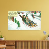 S L Allen & Co Flexible Flyer-pakket Canvas Afdruk (Insitu (Woonkamer))