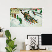 S L Allen & Co Flexible Flyer-pakket Poster (Thuiskantoor)