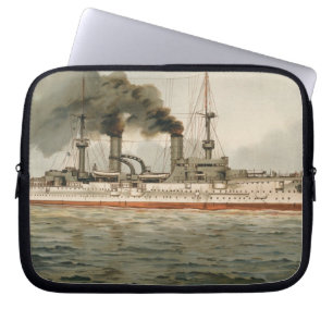 S.M. Grosse Kreuzer 'Furst Bismarck' (H.M. Geweldi Laptop Sleeve