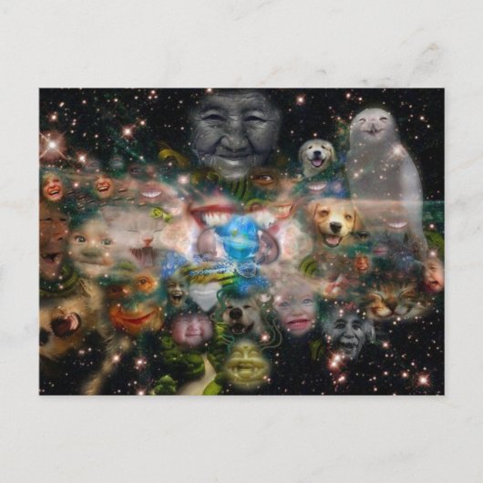 S.M.I.L.E. Carte postale Silencieuse (Devant)