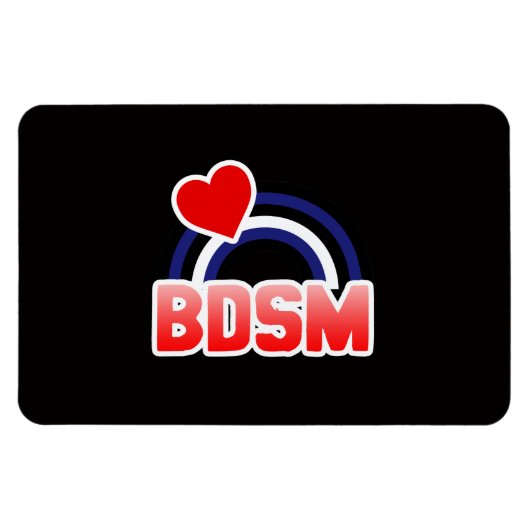S / M Pride Magneet (Horizontaal)