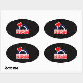 S / M Pride Ovale Sticker (Vel)