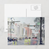 S Main St., Ann Arbor Michigan Briefkaart (Voorkant / Achterkant)