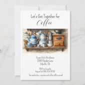 's Middags koffie samen Kaart (Voorkant)