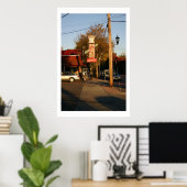 's middags Lull bij de Diner Poster (Thuiskantoor)