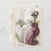 's middags thee! briefkaart (Voorkant / Achterkant)