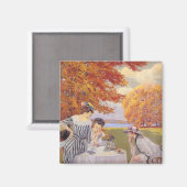 's middags thee in het park magneet (Voorkant / Achterkant)