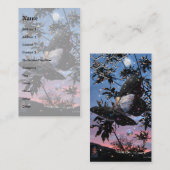 's Midzomernachtvluchten. Visitekaartje (Voorkant / Achterkant)