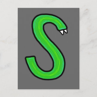 S Monster Briefkaart