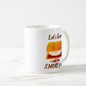 S’more fun caricature personnage mug (Devant droit)
