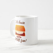 S’more fun caricature personnage mug (Devant gauche)