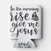 's Morgens geef je me jesus Blikjeskoeler (Achterkant)