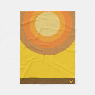 's Morgens, 's nachts en 's nachts (noon) - Blanke Fleece Deken