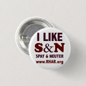 S&N Round-Button Ronde Button 3,2 Cm (Voorkant /achterkant)