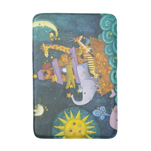 's Nachts ark Badmat (Voorkant Verticaal)