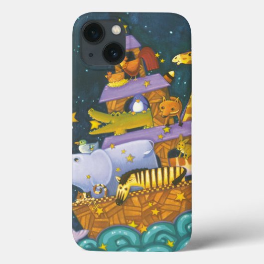 's Nachts ark Case-Mate iPhone Case (Achterkant)