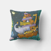 's Nachts ark Kussen (Achterkant)