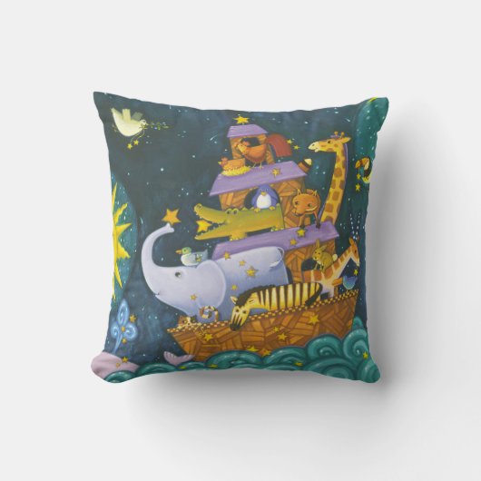 's Nachts ark Kussen (Voorkant)