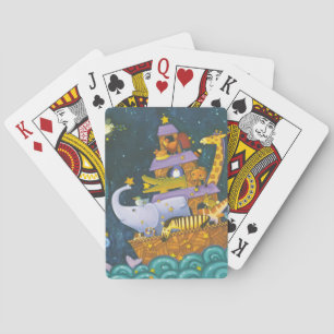 's Nachts ark Pokerkaarten