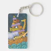 's Nachts ark Sleutelhanger (achterkant)