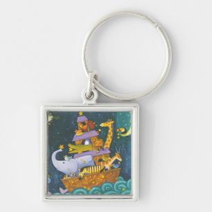 's Nachts ark Sleutelhanger