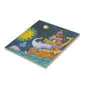 's Nachts ark Tegeltje (Zijkant)