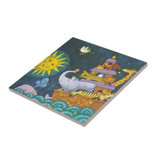 's Nachts ark Tegeltje (Zijkant)