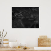 's nachts bellen poster (Keuken)