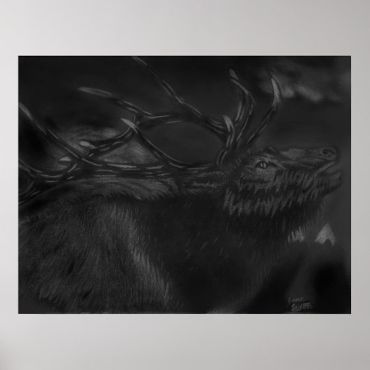 's nachts bellen poster (Voorkant)