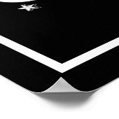 's Nachts geboekt Poster (Hoek)