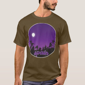 's Nachts met Palms T-shirt