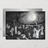 's Nachts op het kerkhof - Angel met Devil (Voorkant / Achterkant)