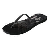 's Nachts op het kerkhof - Angel met Devil Teenslippers (Schuin)