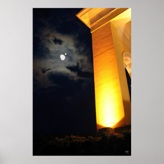 's nachts tempel poster