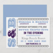 S n'B Invitation (Devant / Derrière)
