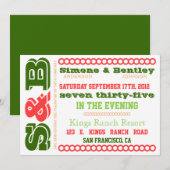 S n'B Invitation (Devant / Derrière)