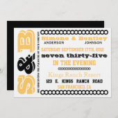 S n'B Invitation (Devant / Derrière)