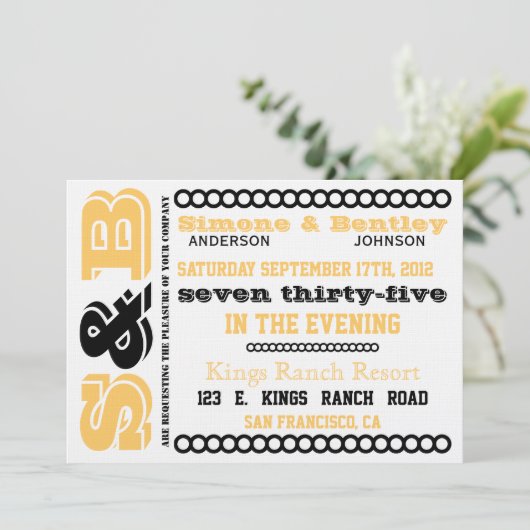 S n'B Invitation (Debout devant)