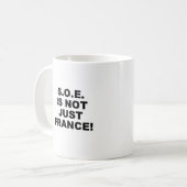 S.O.E. World Mug (Devant gauche)