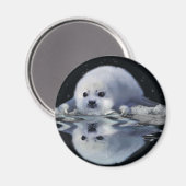 S.O.S. BESPAAR ONZE HARP SEALS MAGNEET (Voorkant / Achterkant)