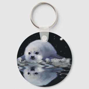 S.O.S. BESPAAR ONZE HARP SEALS SLEUTELHANGER