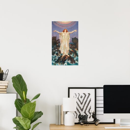 S.O.S. | Evelyn De Morgan Poster (Thuiskantoor)