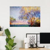 's Ochtends antiben 1888 Poster (Thuiskantoor)