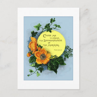 's Ochtends. Briefkaart