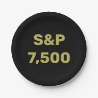 S&P 7.500 Niveau Aandelenmarktindex Viering