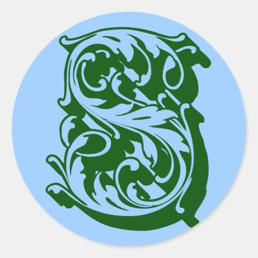 S RONDE STICKER (Voorkant)