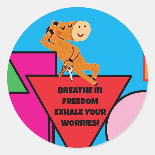 S! RONDE STICKER (Voorkant)