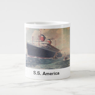"S.S. America 1940" Extra Grote Mok
