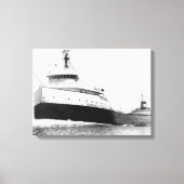 S.S. Edmund Fitzgerald Canvas Afdruk (Voorkant)